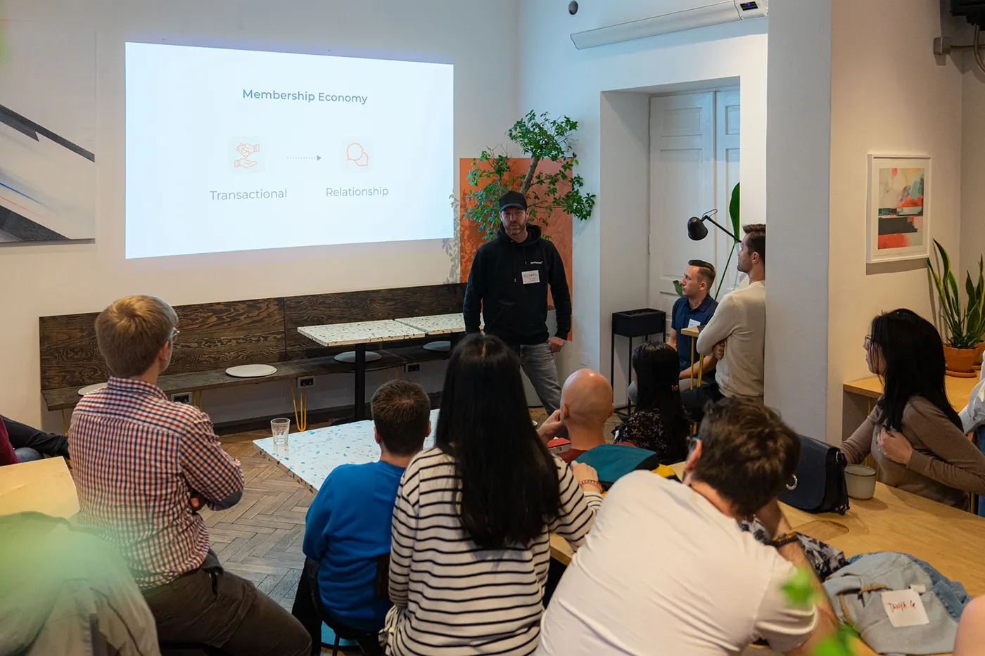 Community party at Yolk Coworking Krakow