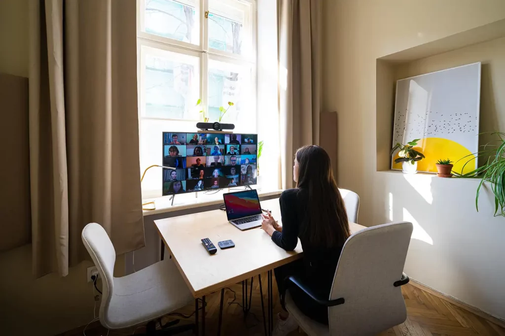 Video conference room in Krakow, shared office space